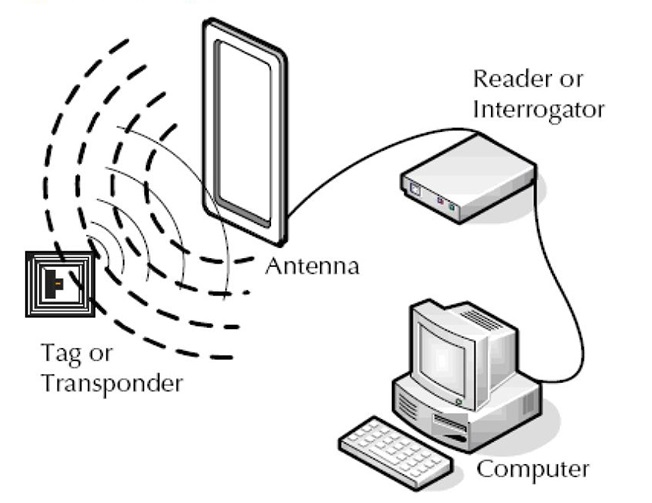 سازکار عمکردی یک سیستم مبتنی بر RFID